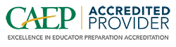 CAEP logo.