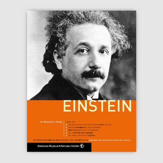 Cover of the educator's guide for "Einstein"